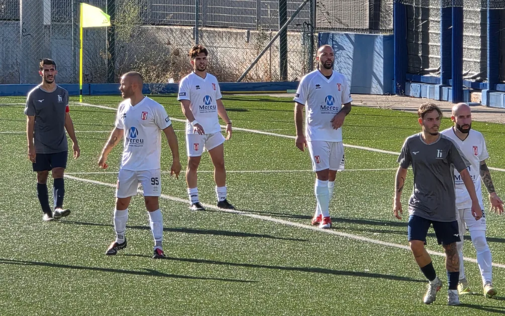 I giocatori del GS Tertenia in campo